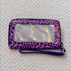 Cheetah Wristlet